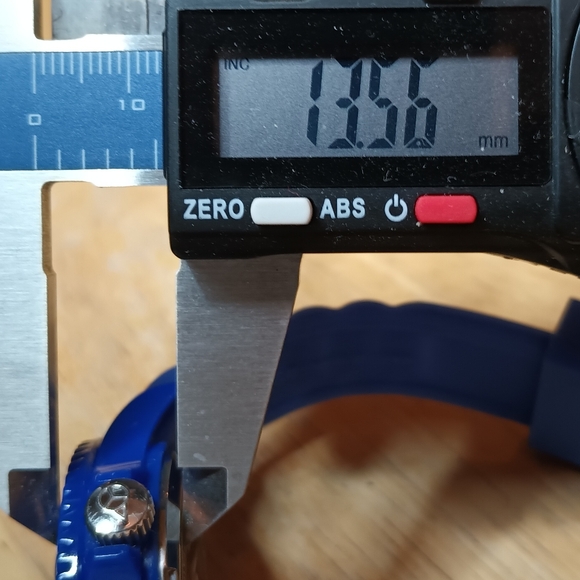 X ICE watch Forever Blue 3 hand Japanese movement with date, blue silicone b - Picture 11 of 11